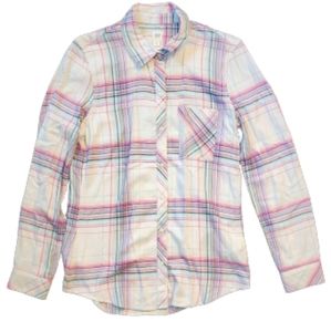 GAP Long Sleeve Button Down Plaid Shirt Small